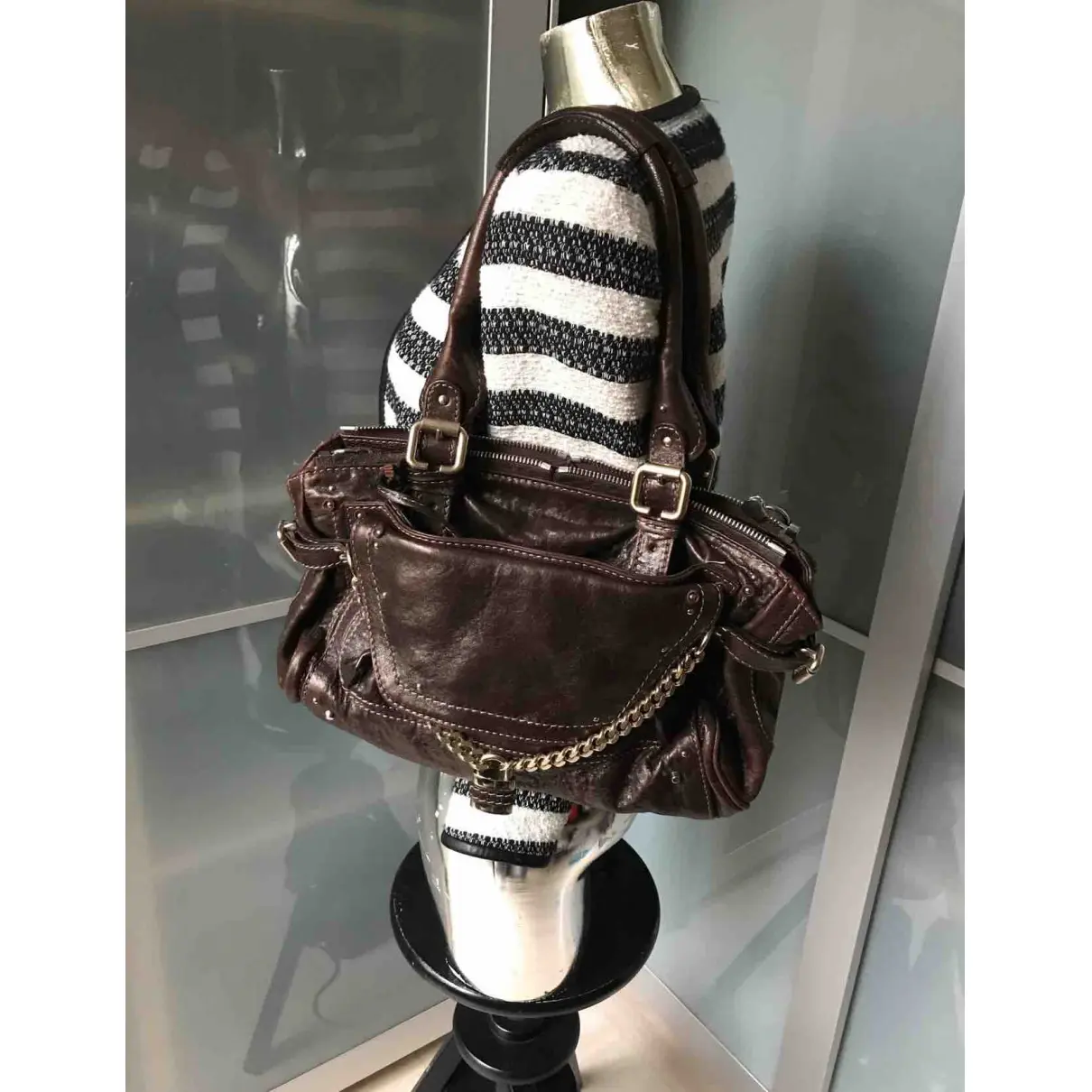 Buy Chloé Paddington leather handbag online - Vintage