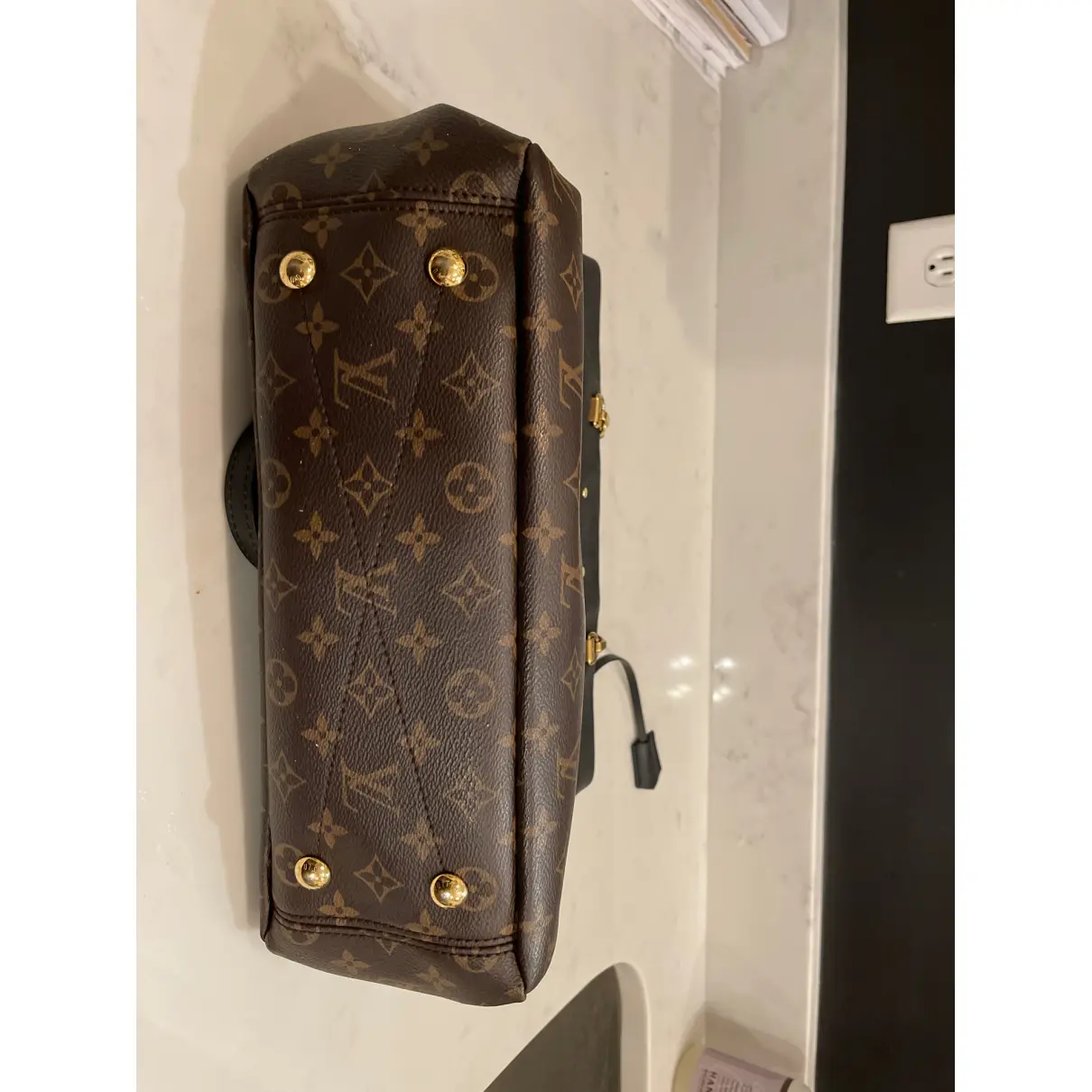 Pallas leather handbag Louis Vuitton