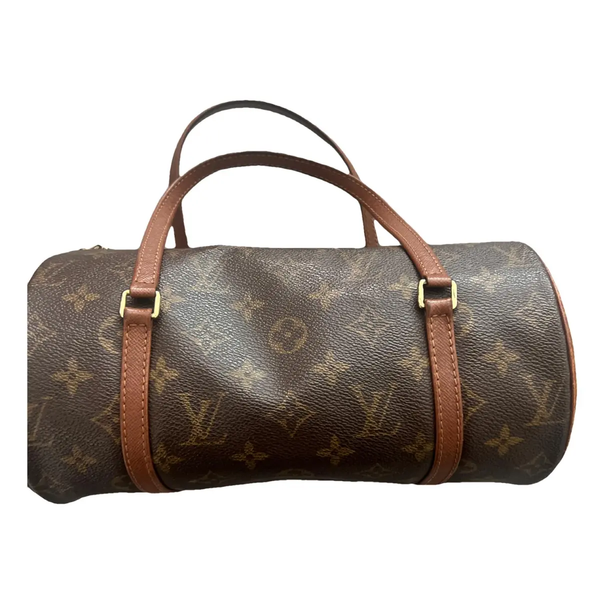 Papillon leather handbag Louis Vuitton - Vintage
