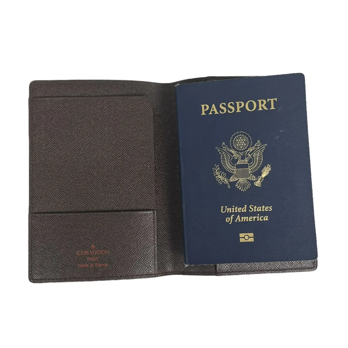 Passport cover leather small bag Louis Vuitton - Vintage