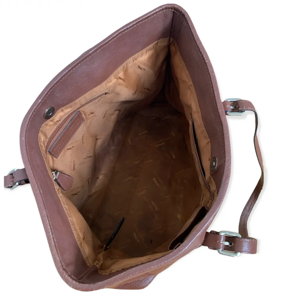 Leather handbag Paul Castelloe