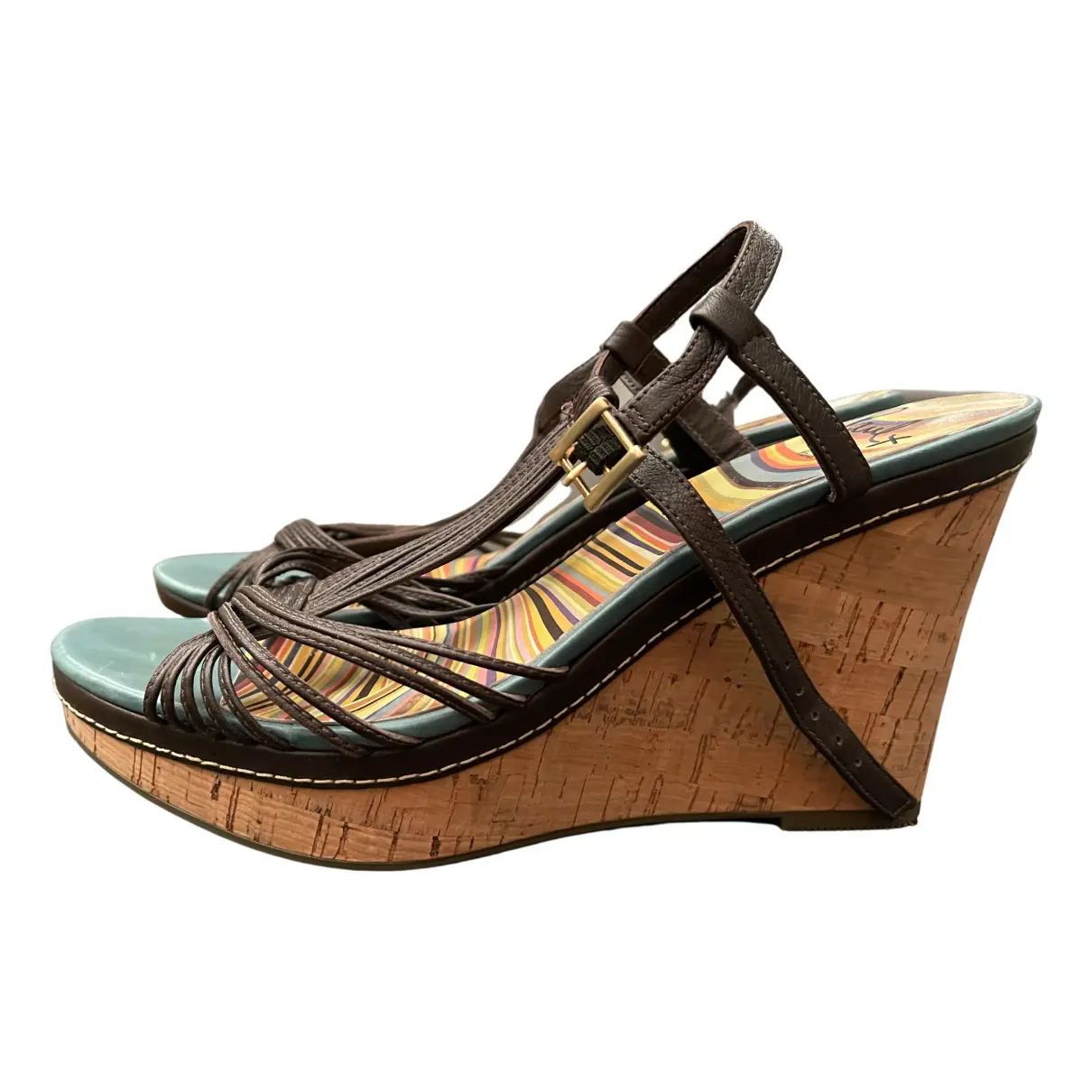 Leather sandals Paul Smith
