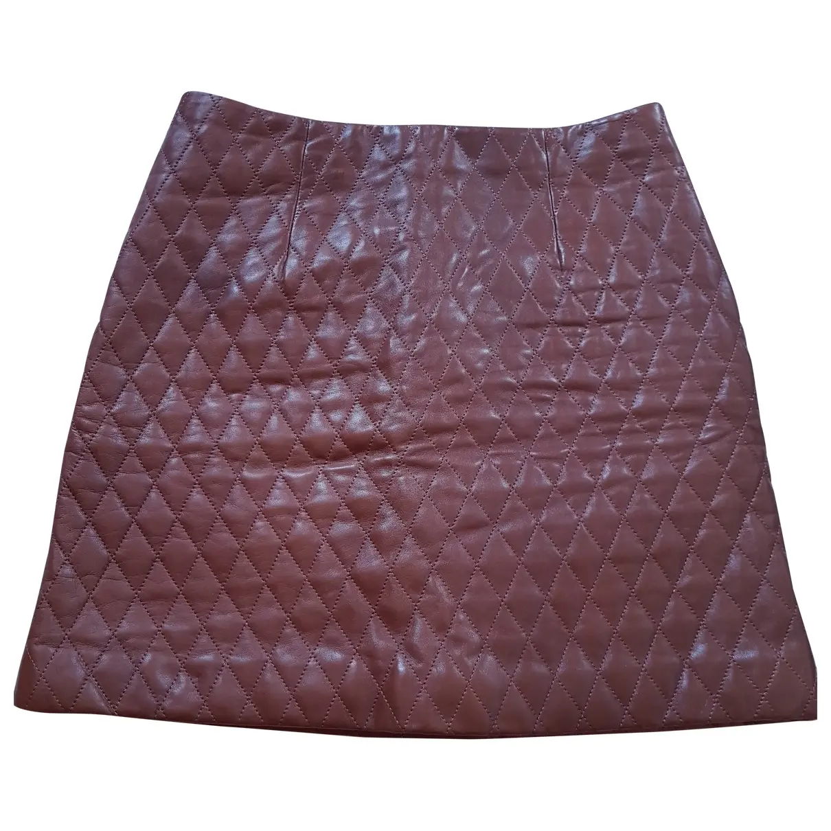 Leather skirt Paule Ka