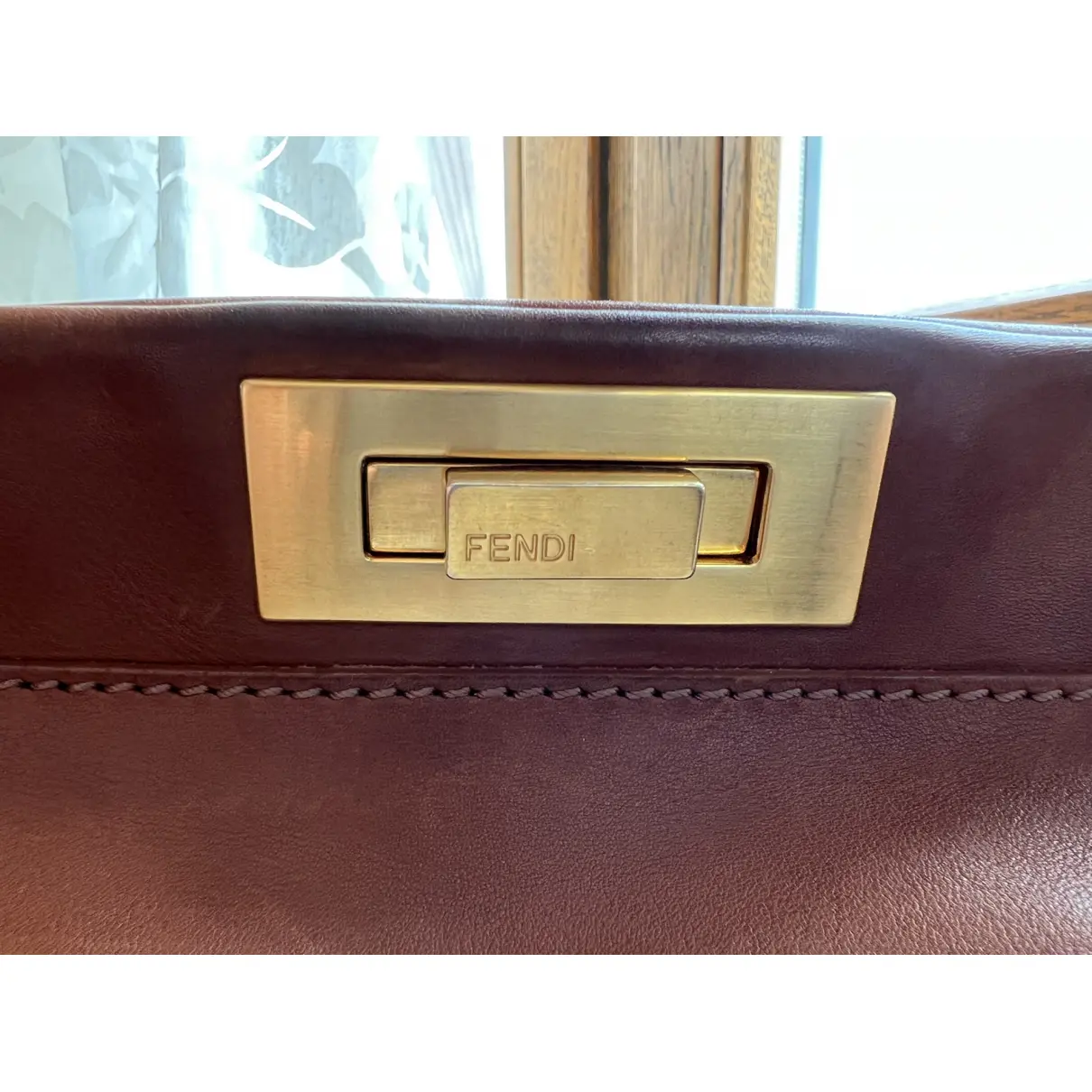 Buy Fendi Peekaboo IseeU leather handbag online