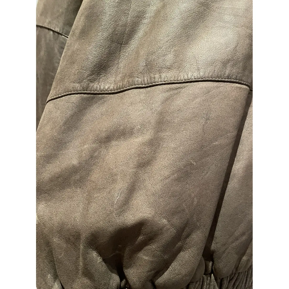 Leather jacket Pierre Balmain - Vintage