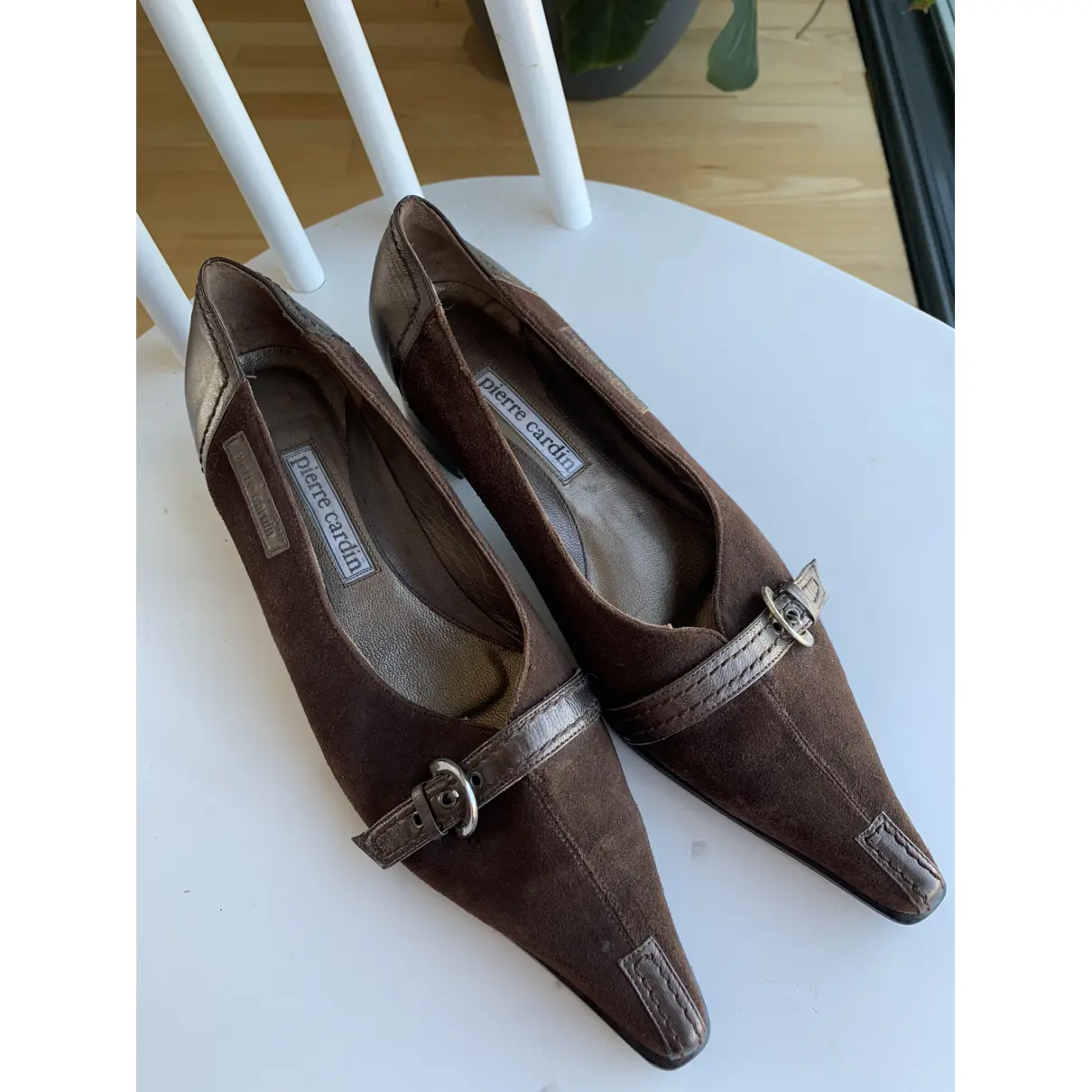 Buy Pierre Cardin Leather heels online - Vintage