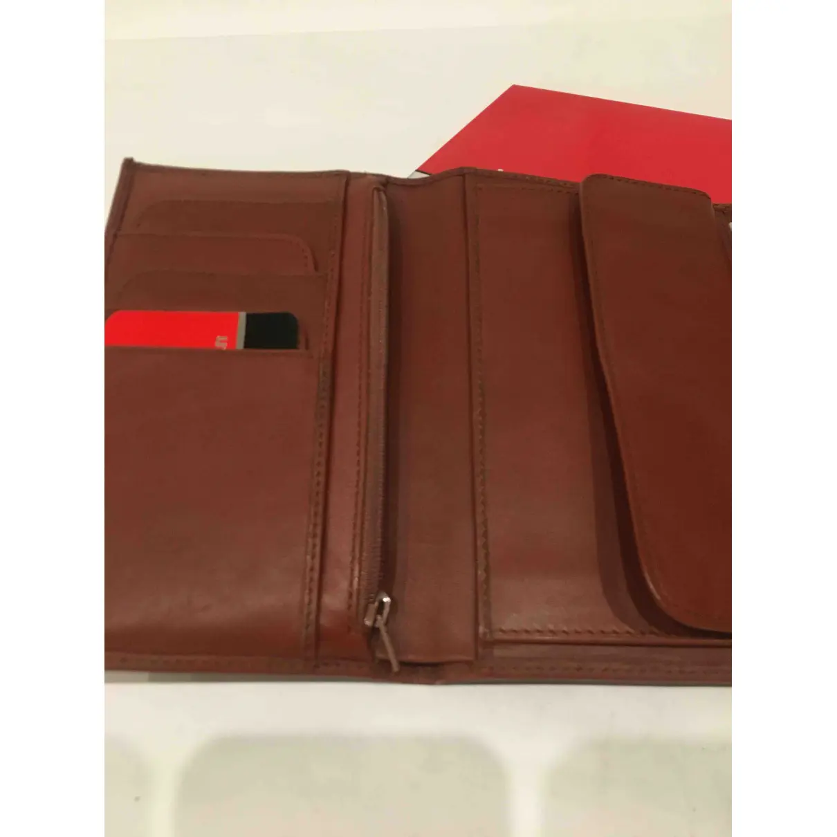 Leather wallet Pierre Cardin