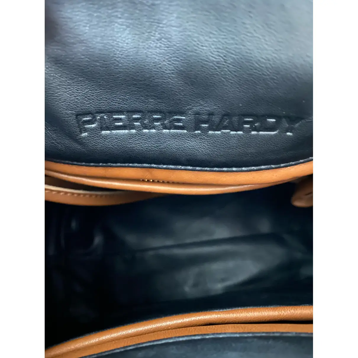 Leather handbag Pierre Hardy
