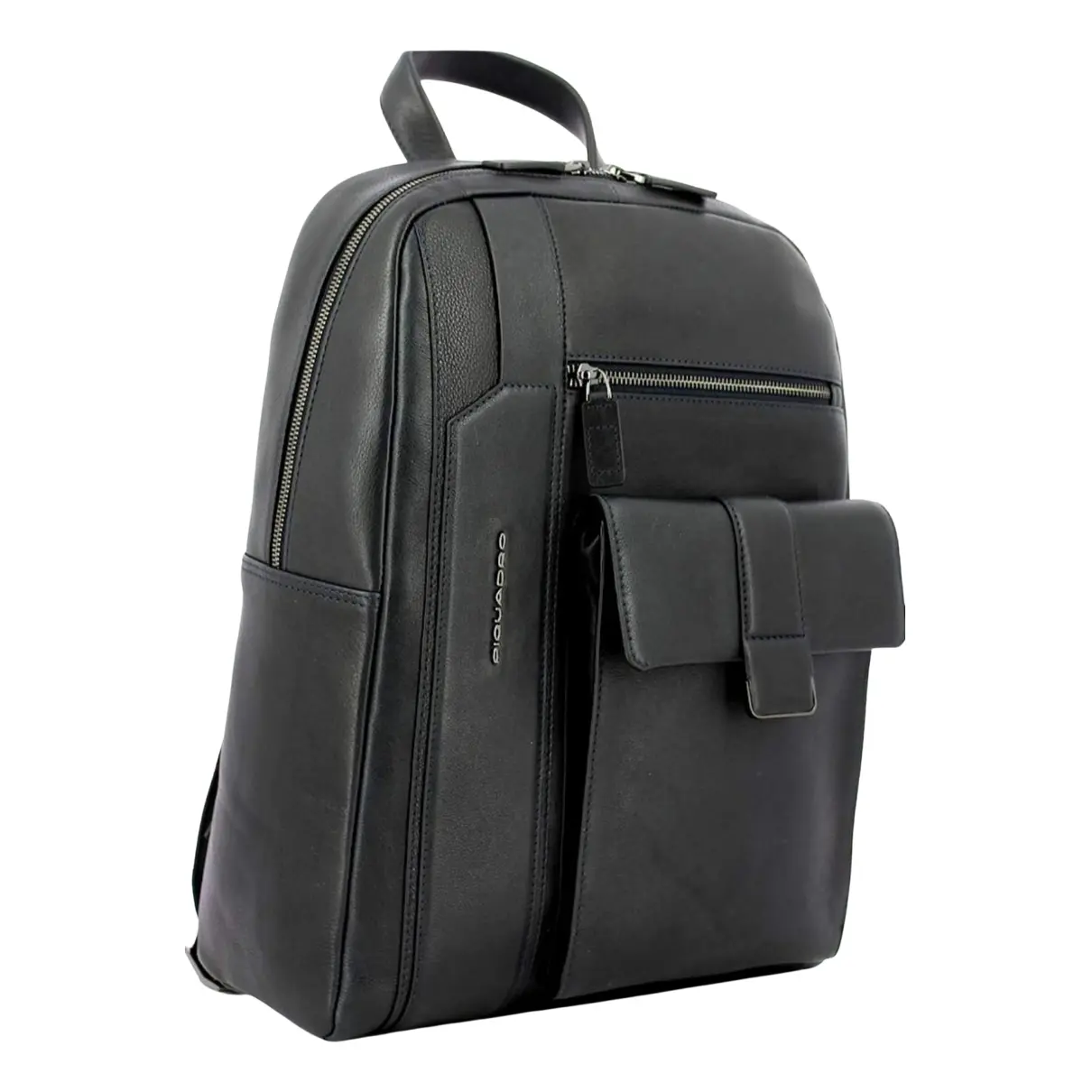 Leather backpack Piquadro