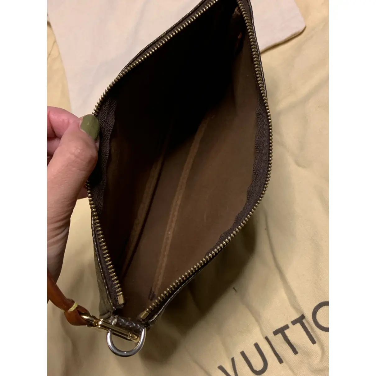 Pochette Accessoire leather mini bag Louis Vuitton - Vintage