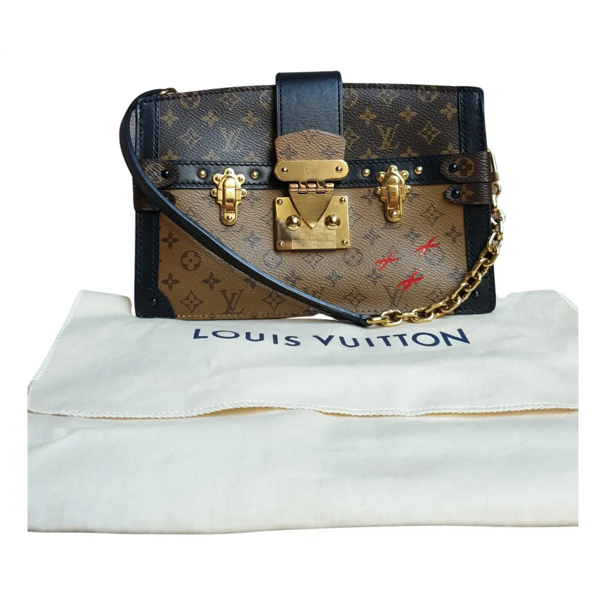 Pochette Trunk leather crossbody bag Louis Vuitton