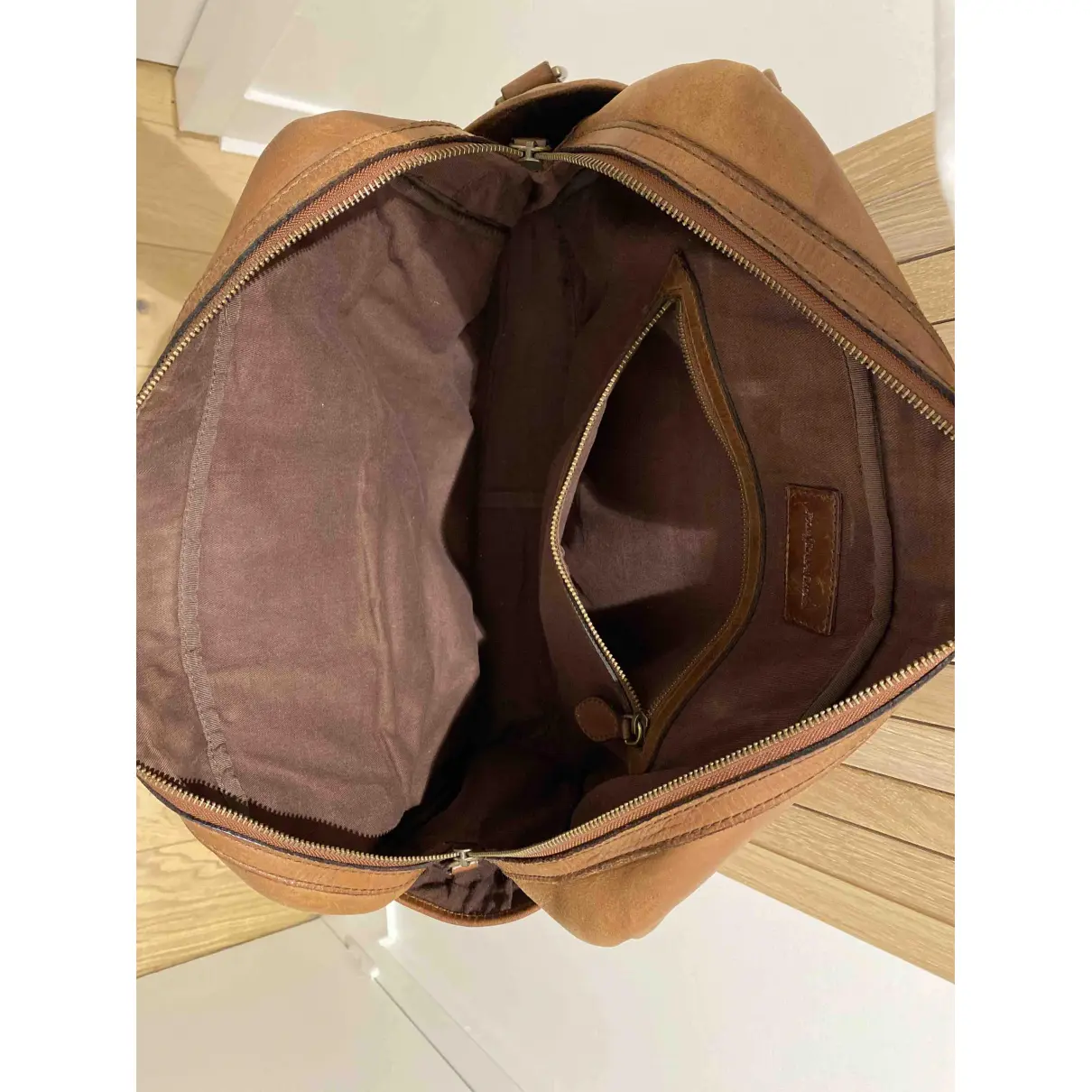 Leather satchel Polo Ralph Lauren