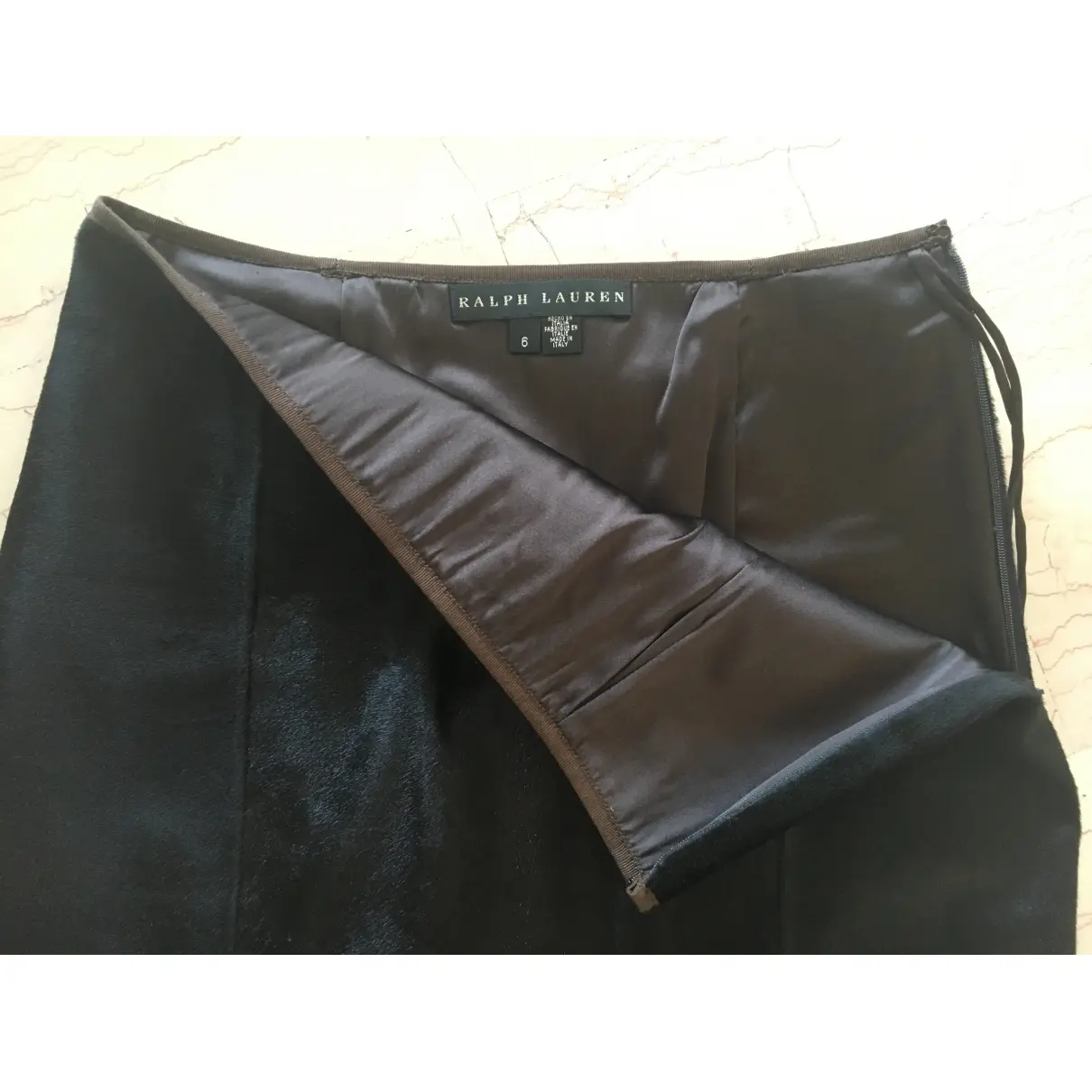 Buy Ralph Lauren Leather skirt online