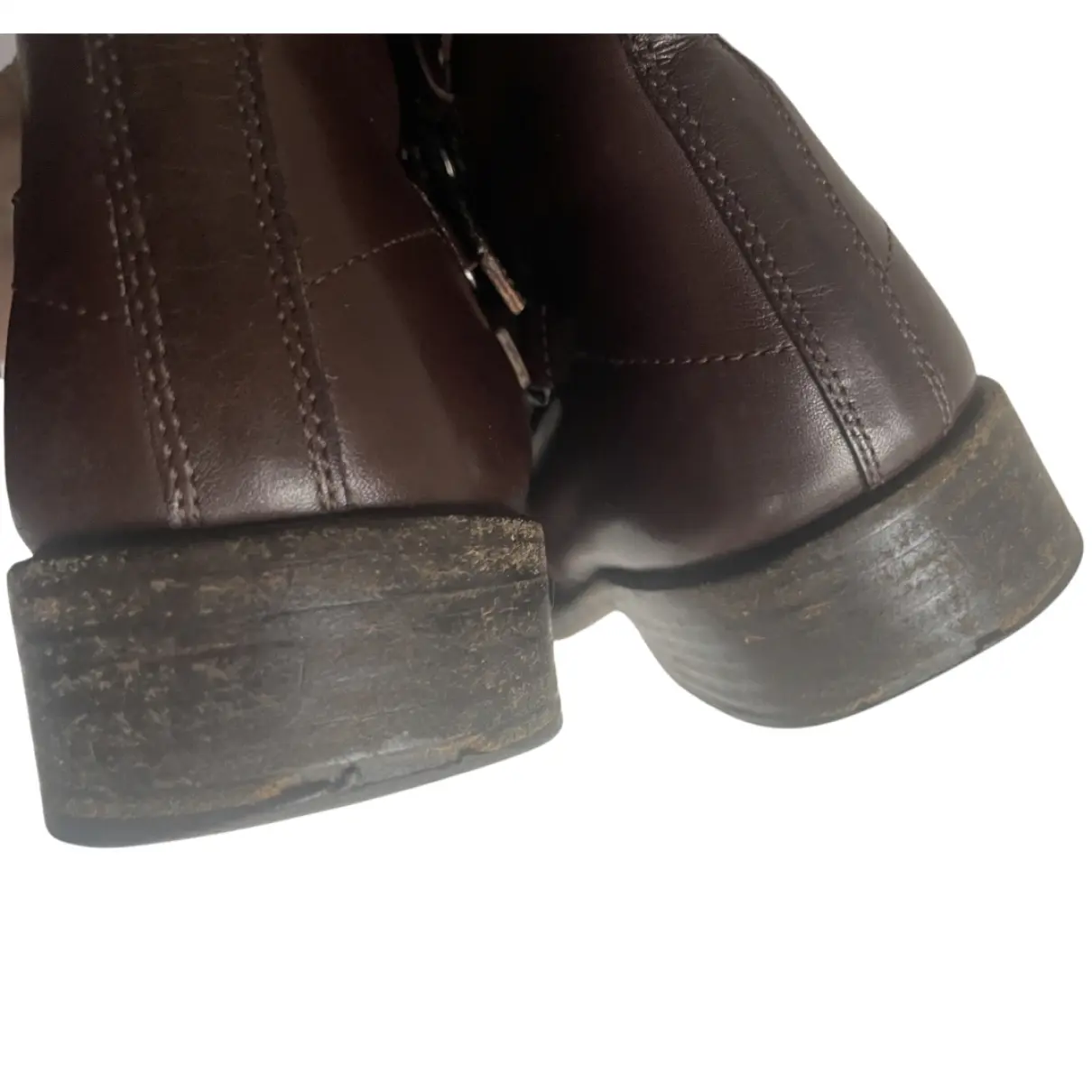 Leather riding boots Prada