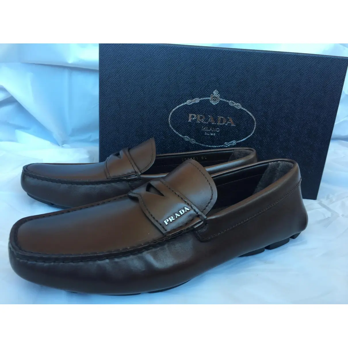 Buy Prada Leather flats online