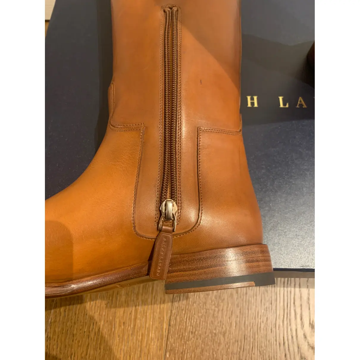 Leather riding boots Ralph Lauren Collection