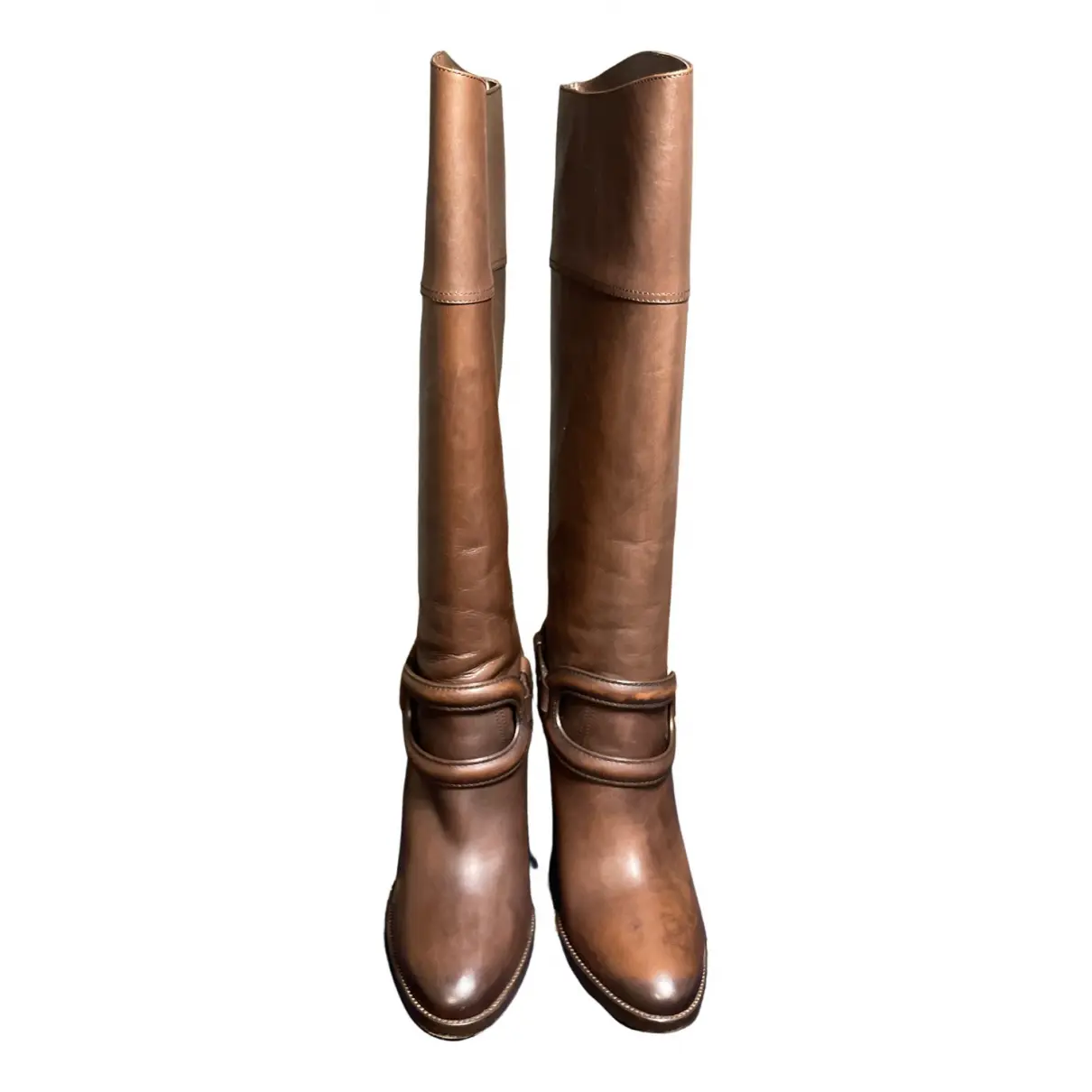Leather boots Ralph Lauren Collection