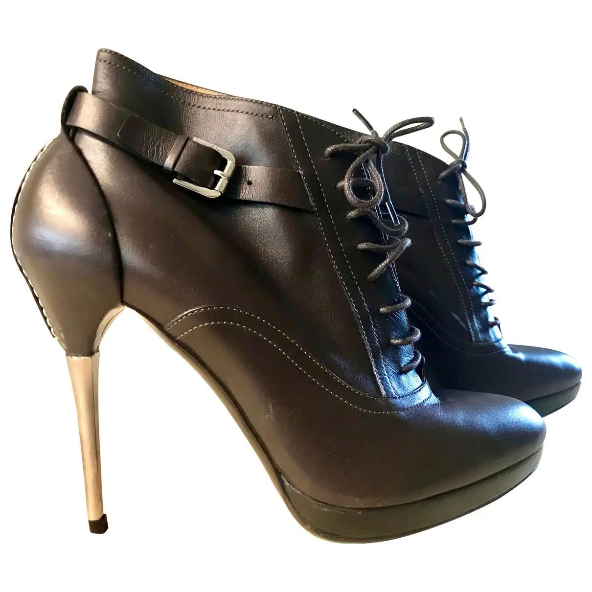 Leather heels Ralph Lauren Collection