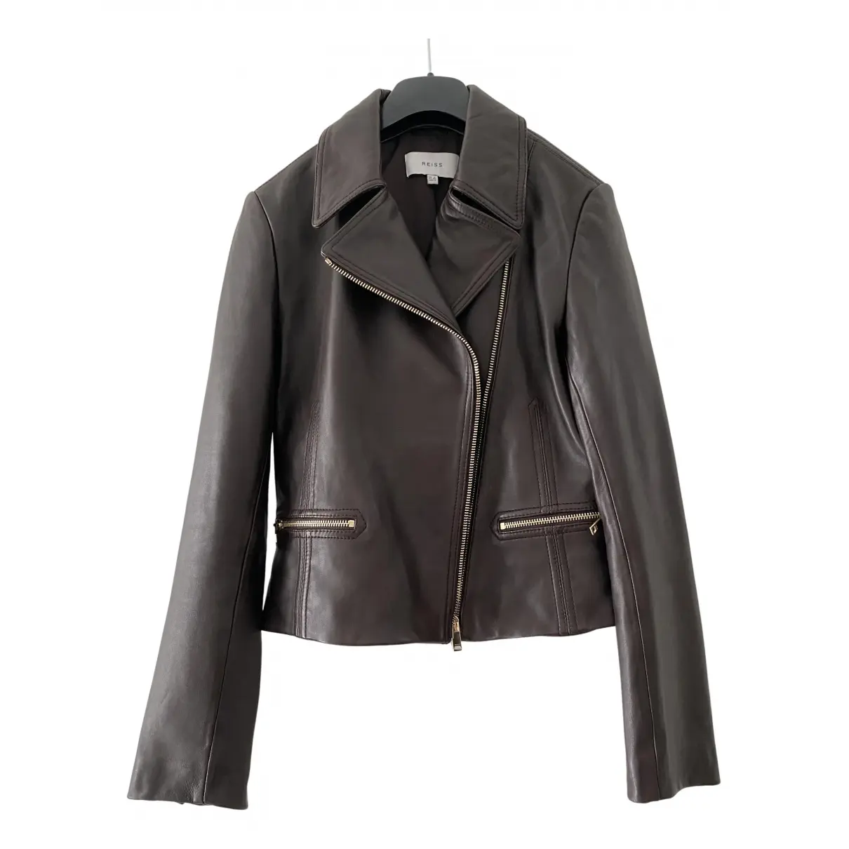 Leather jacket Reiss