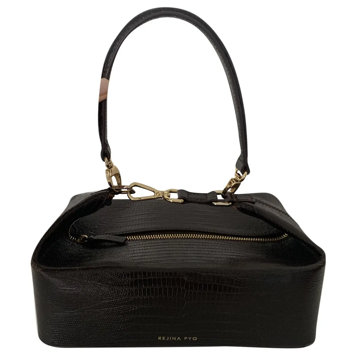 Leather handbag Rejina Pyo