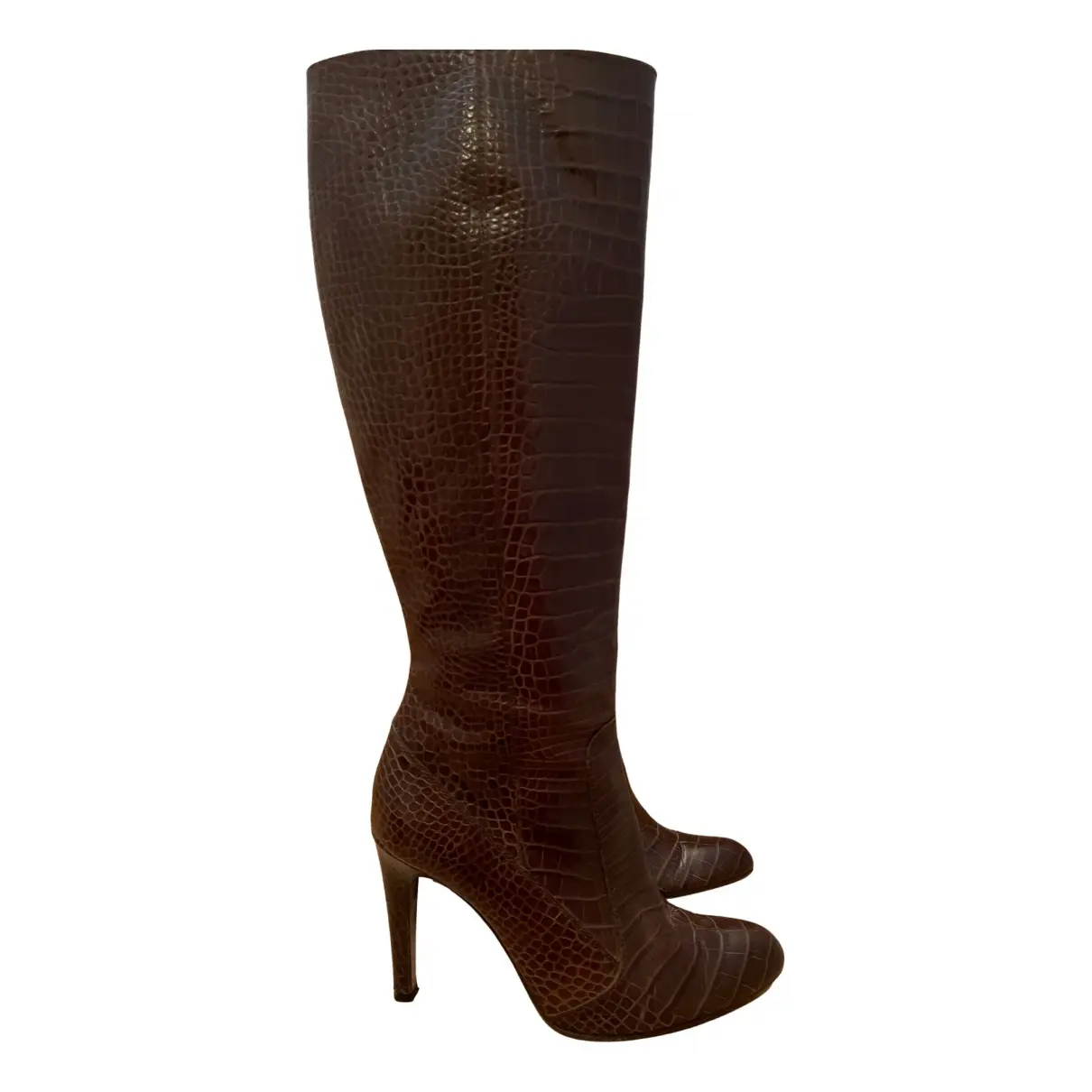 Leather boots Rene Caovilla