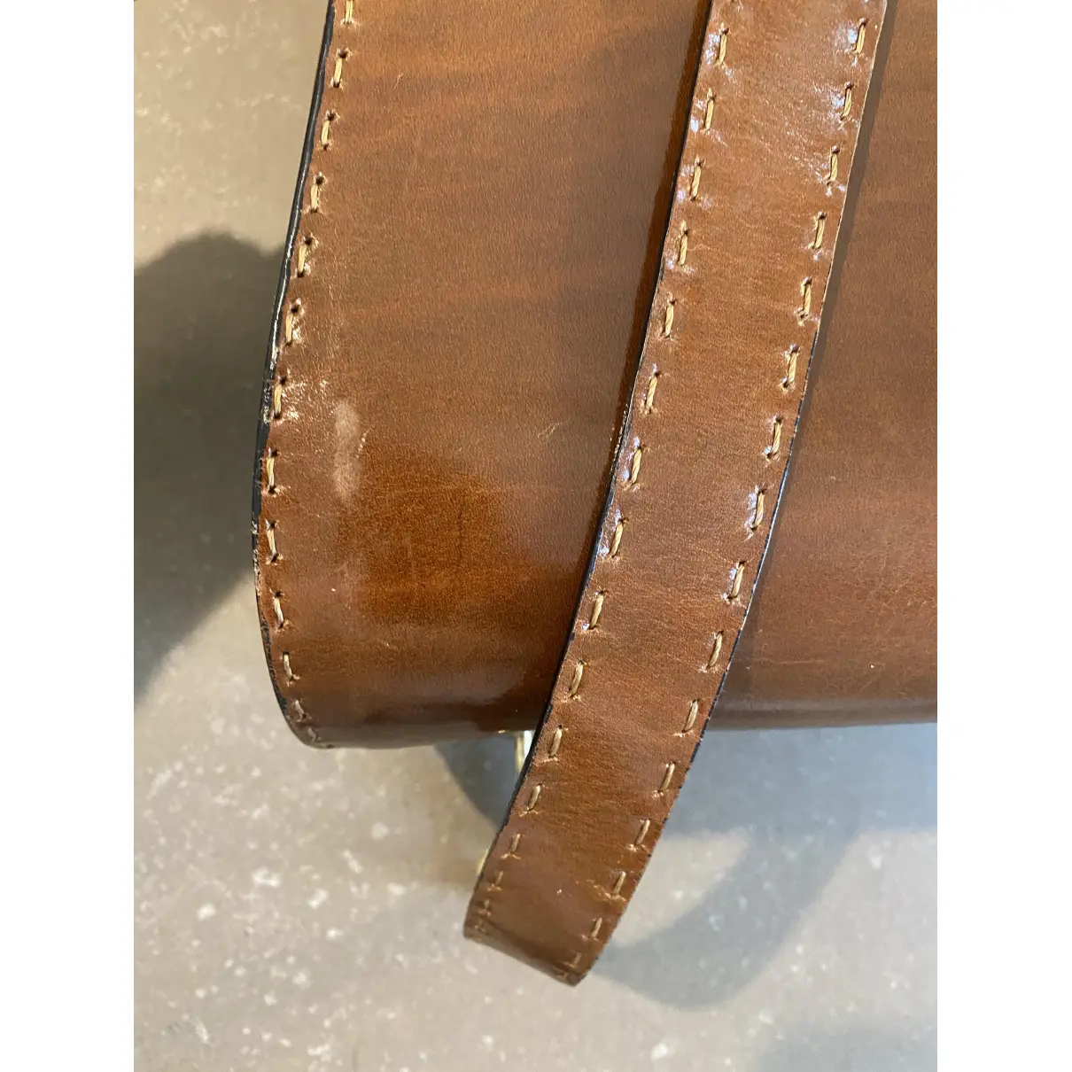 Leather handbag Ritz Saddler - Vintage