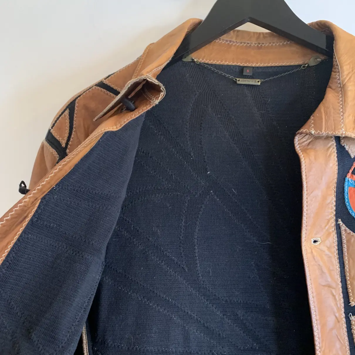 Buy Roberto Cavalli Leather jacket online - Vintage