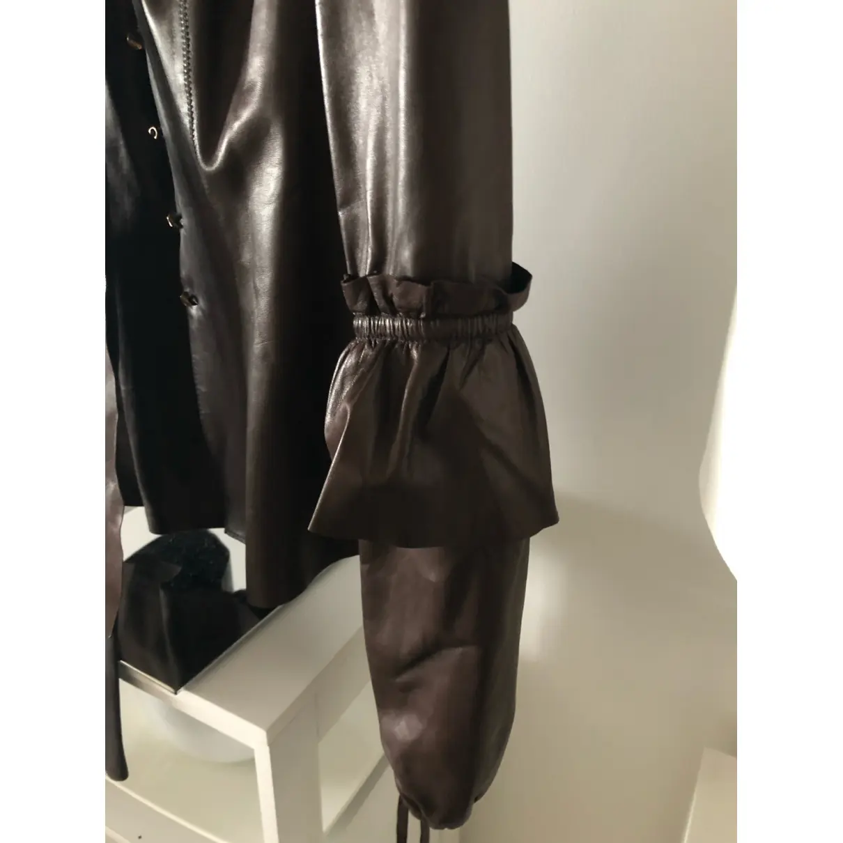 Leather jacket Roberto Cavalli