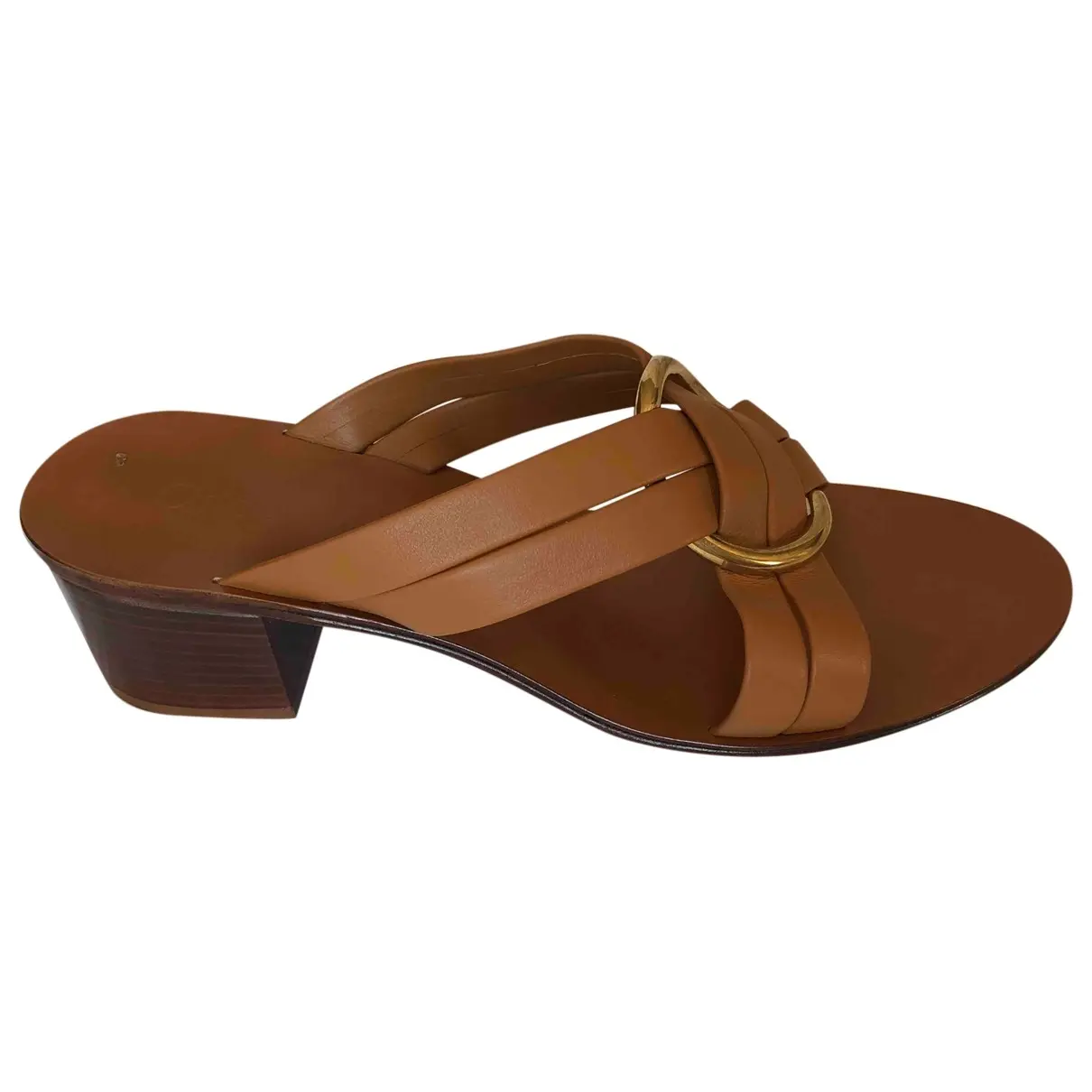 Rony leather sandals Chloé
