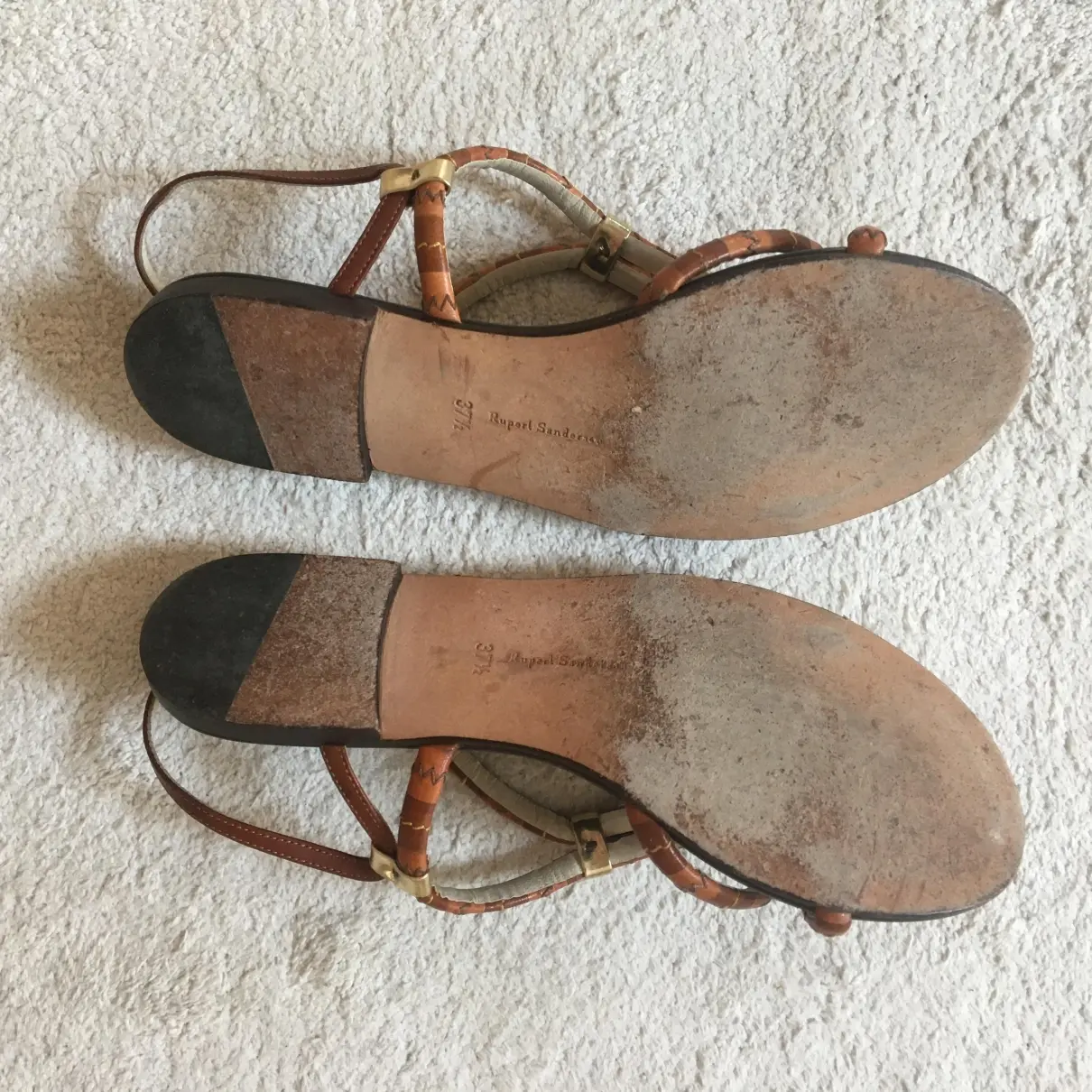 Buy Rupert Sanderson Leather sandals online