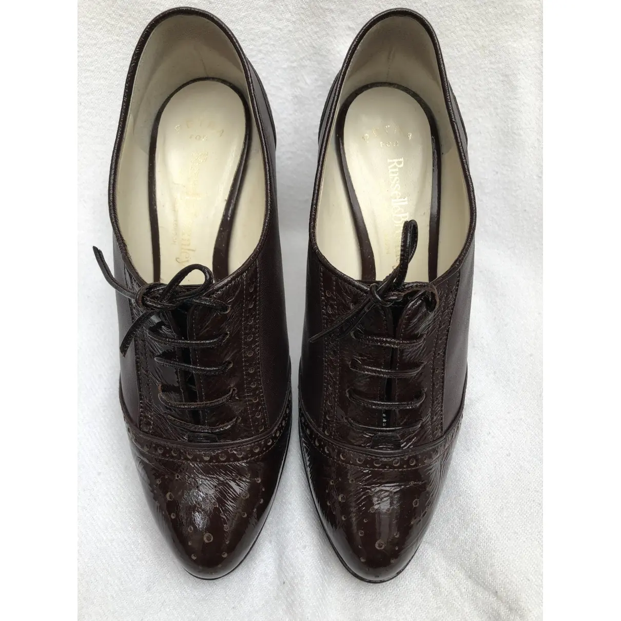 Russell & Bromley Leather lace up boots for sale