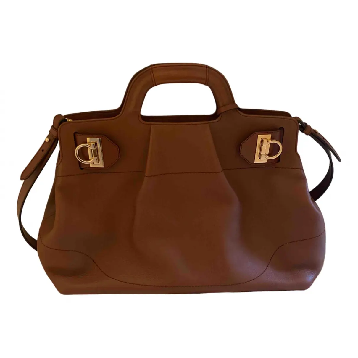 Leather handbag Salvatore Ferragamo