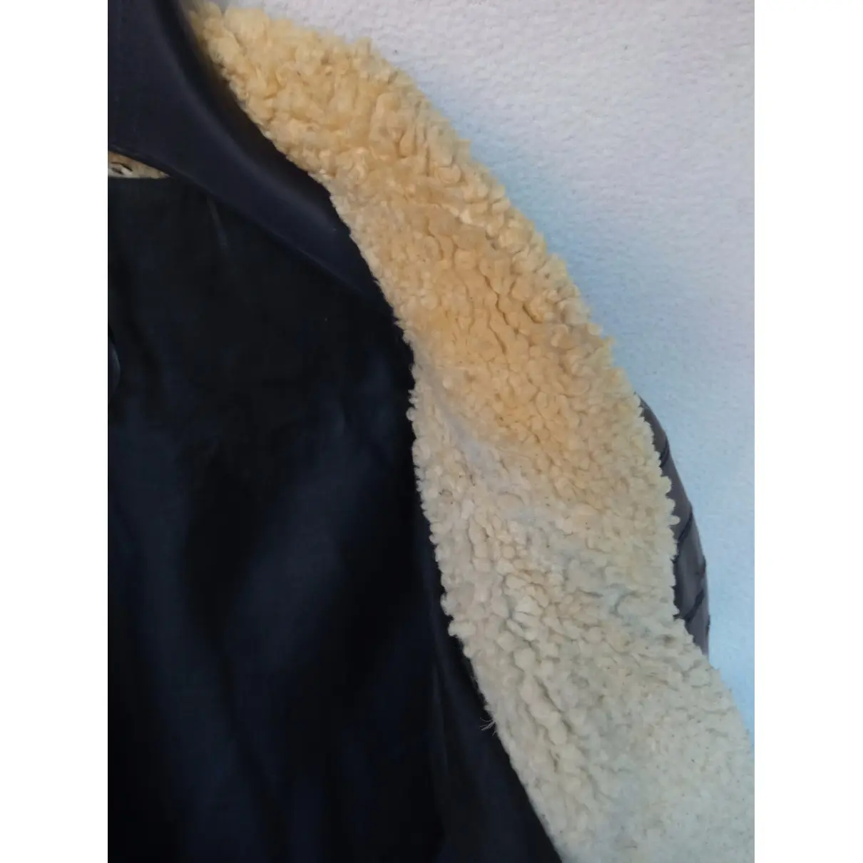 Leather vest SANDRO FERRONE