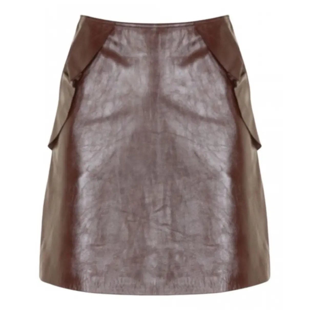 Leather skirt Sandro