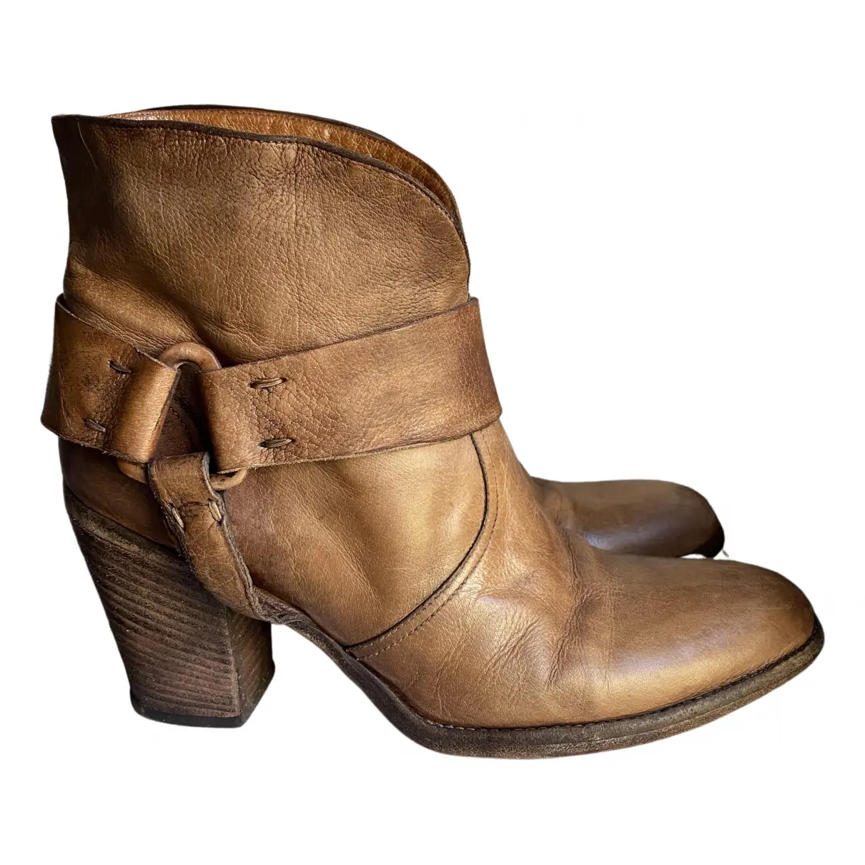 Leather ankle boots Sartore