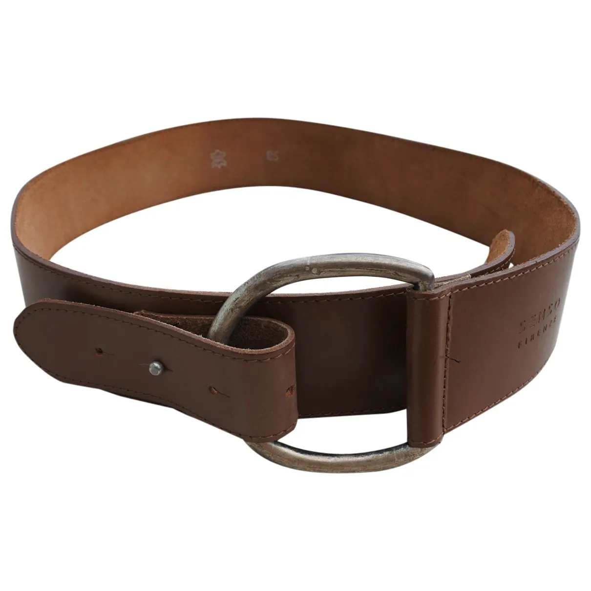 Leather belt Senso