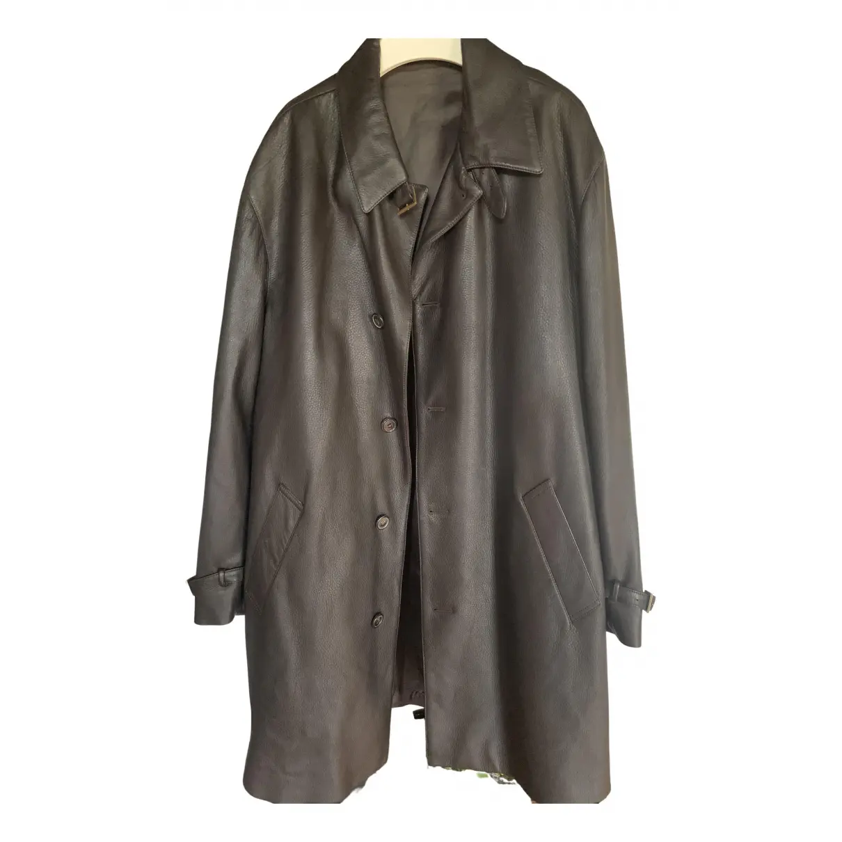 Leather coat SERAPHIN