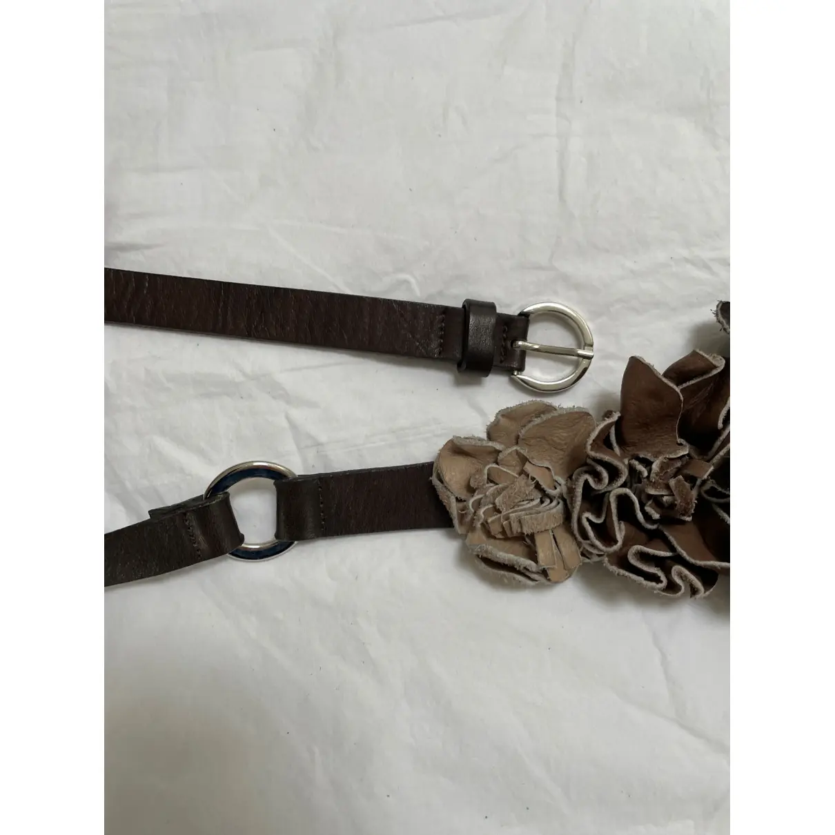 Leather belt Seventy