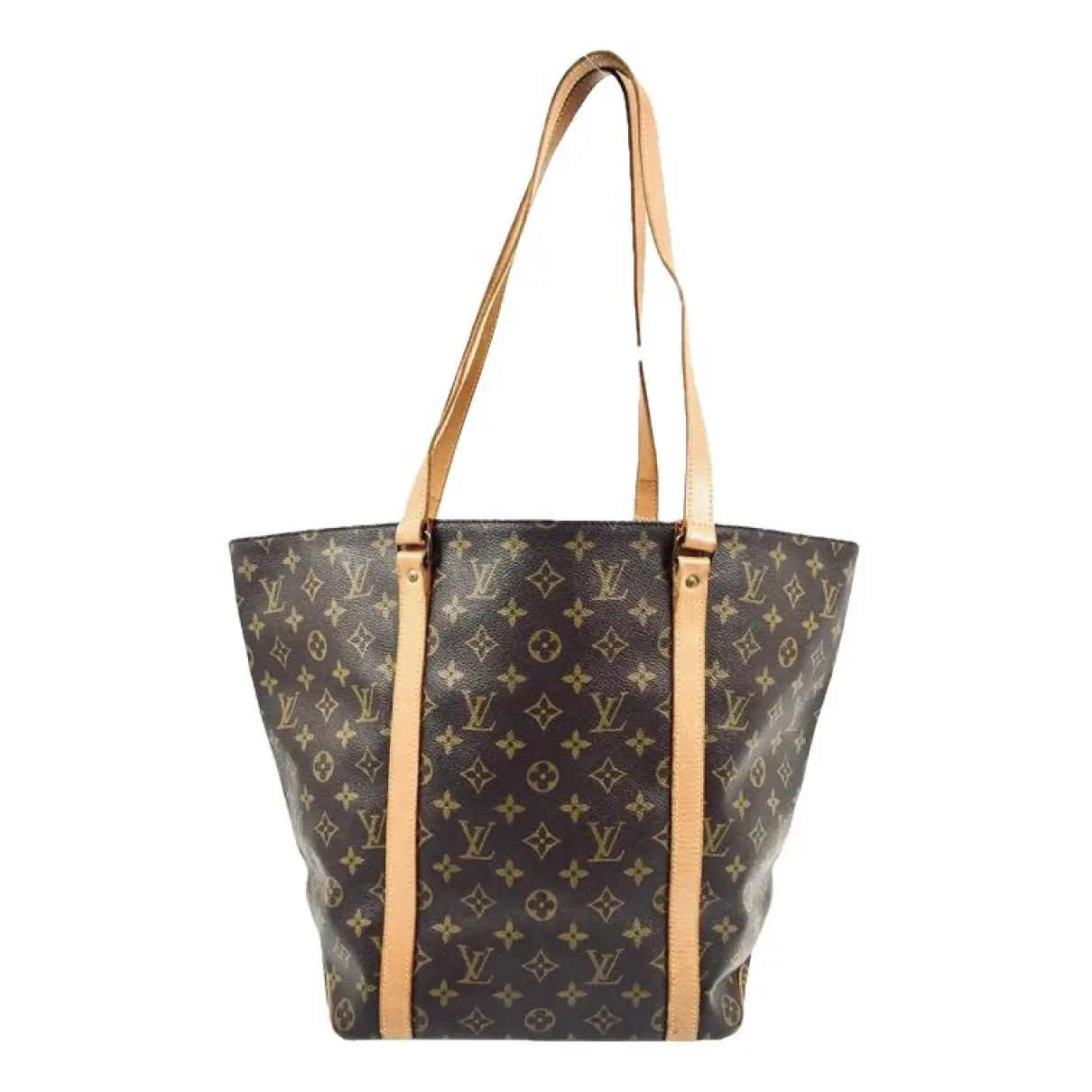Shopping leather tote Louis Vuitton