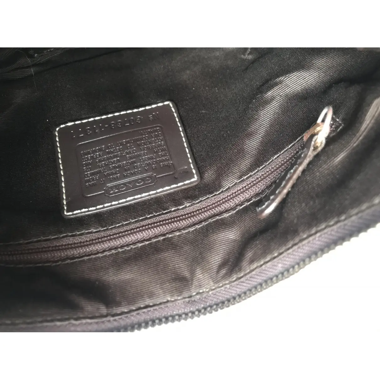 Signature Sufflette leather handbag Coach