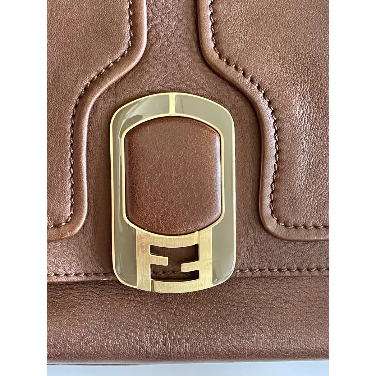Silvana leather handbag Fendi - Vintage