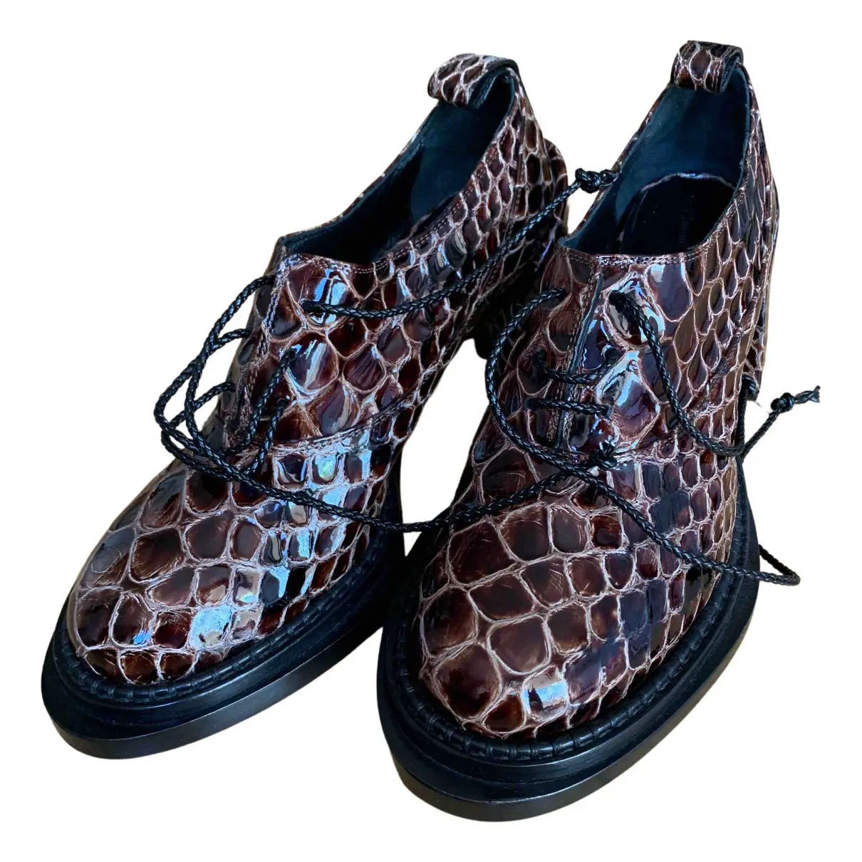Leather heels Simone Rocha