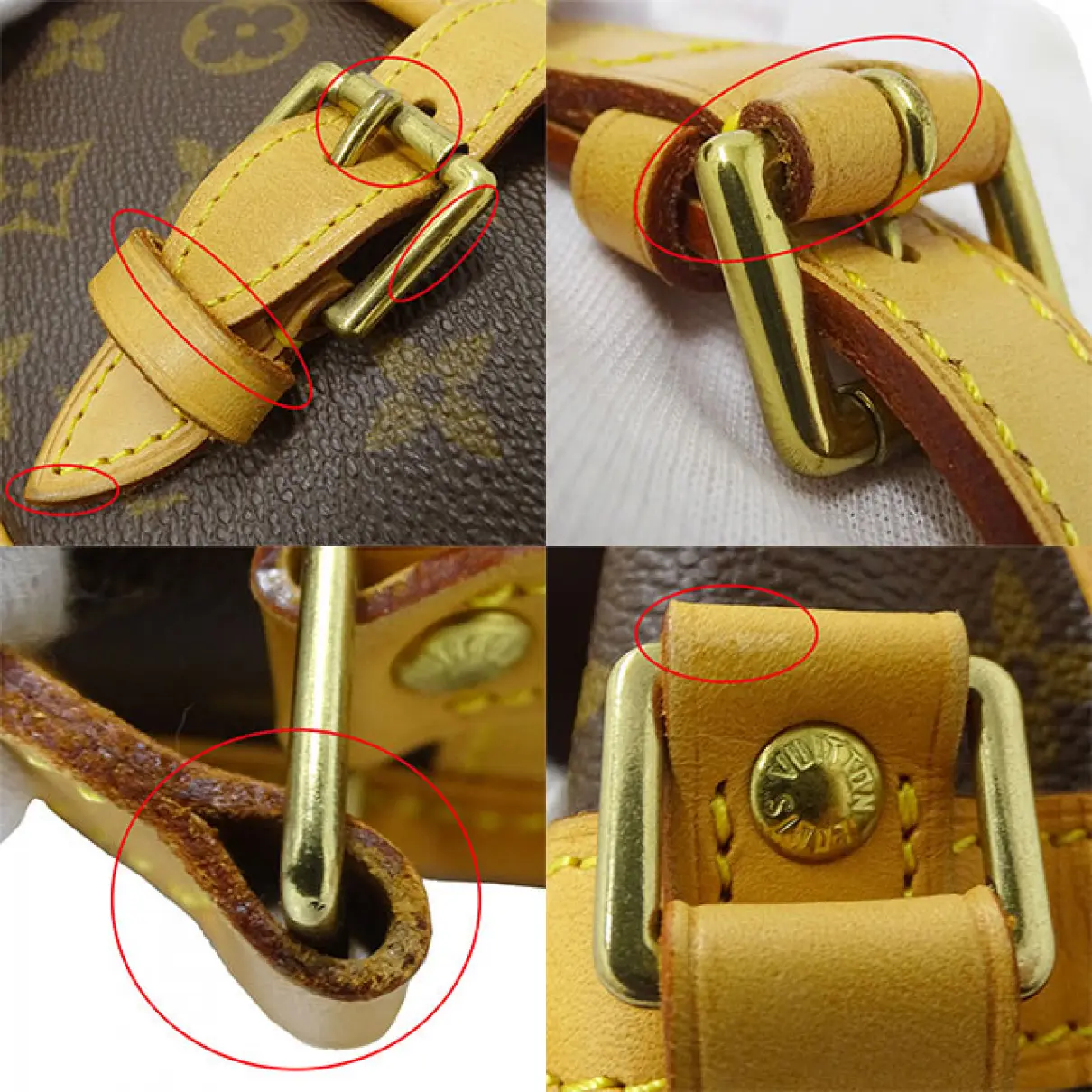Sologne leather handbag Louis Vuitton