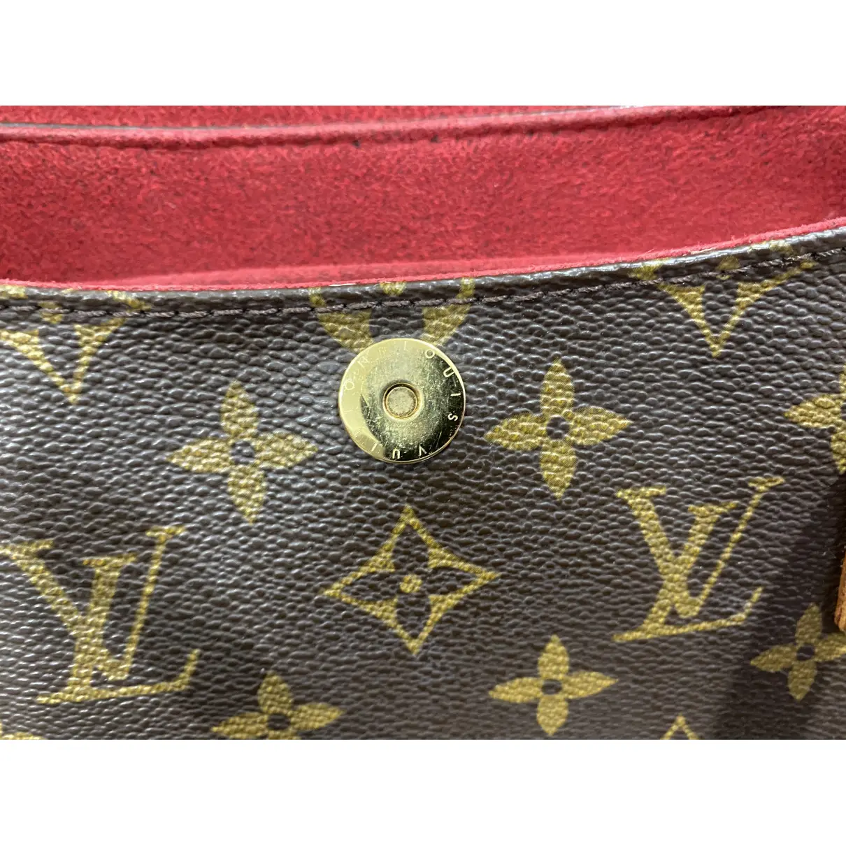 Sonatine leather handbag Louis Vuitton - Vintage