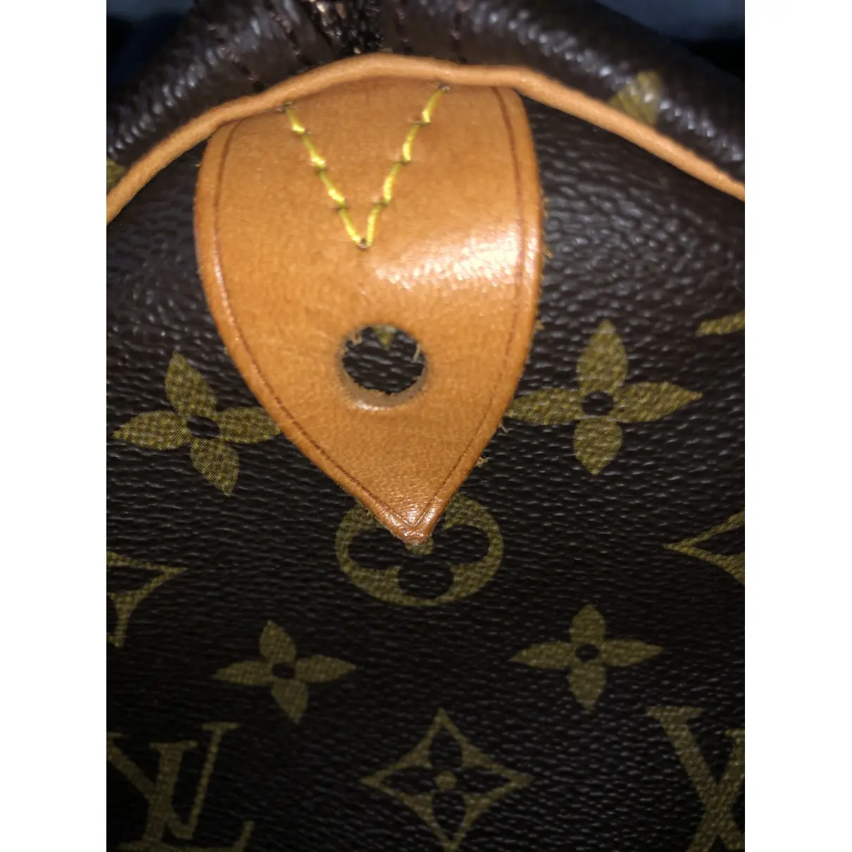 Speedy leather bag Louis Vuitton