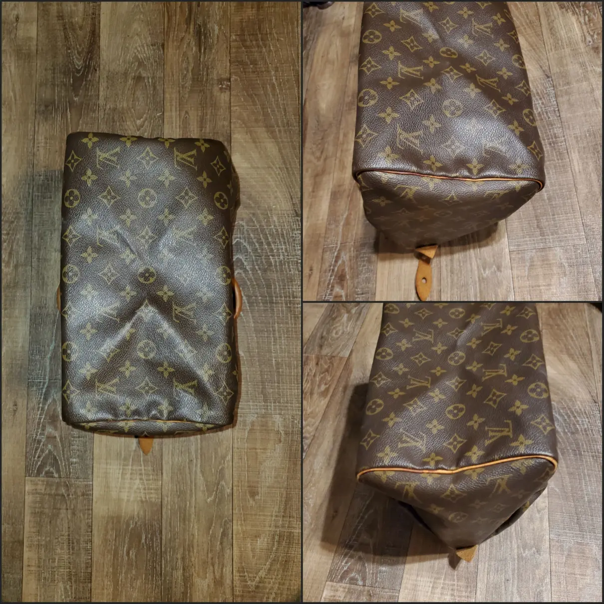 Speedy leather satchel Louis Vuitton - Vintage