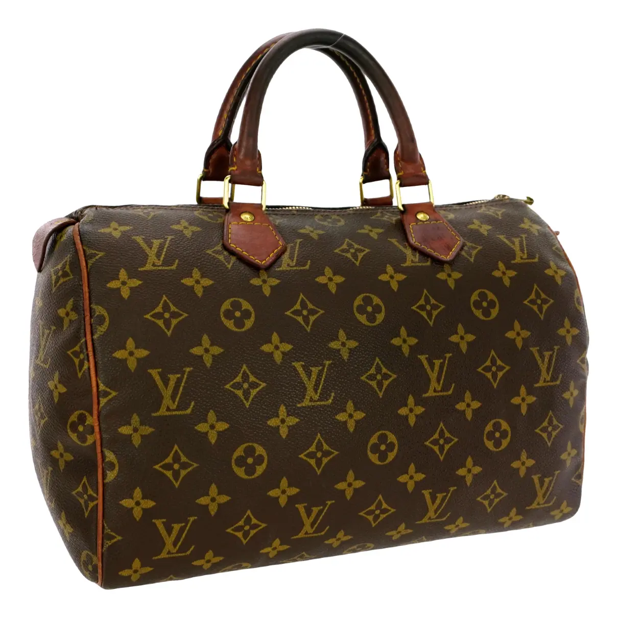 Speedy leather tote Louis Vuitton - Vintage