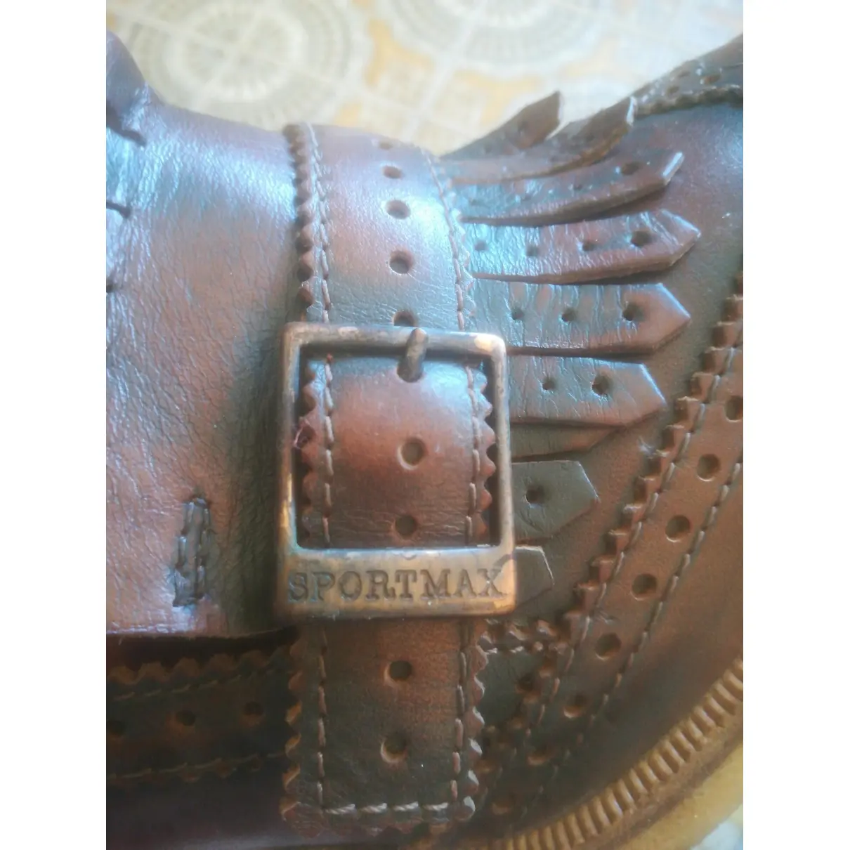Leather heels Sportmax