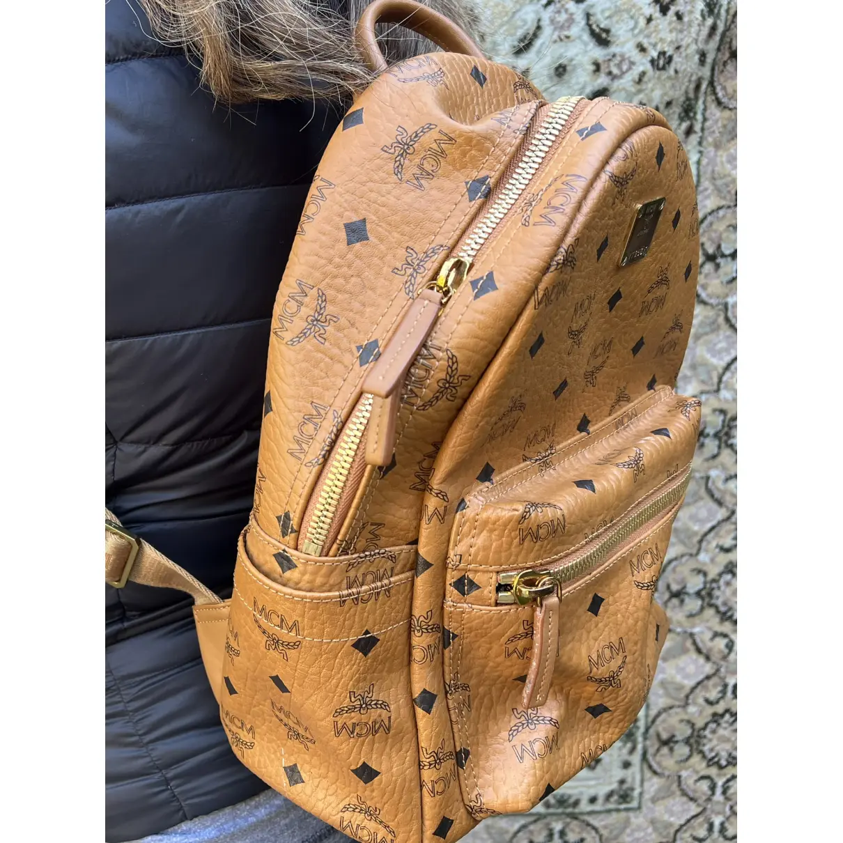 Stark leather backpack MCM