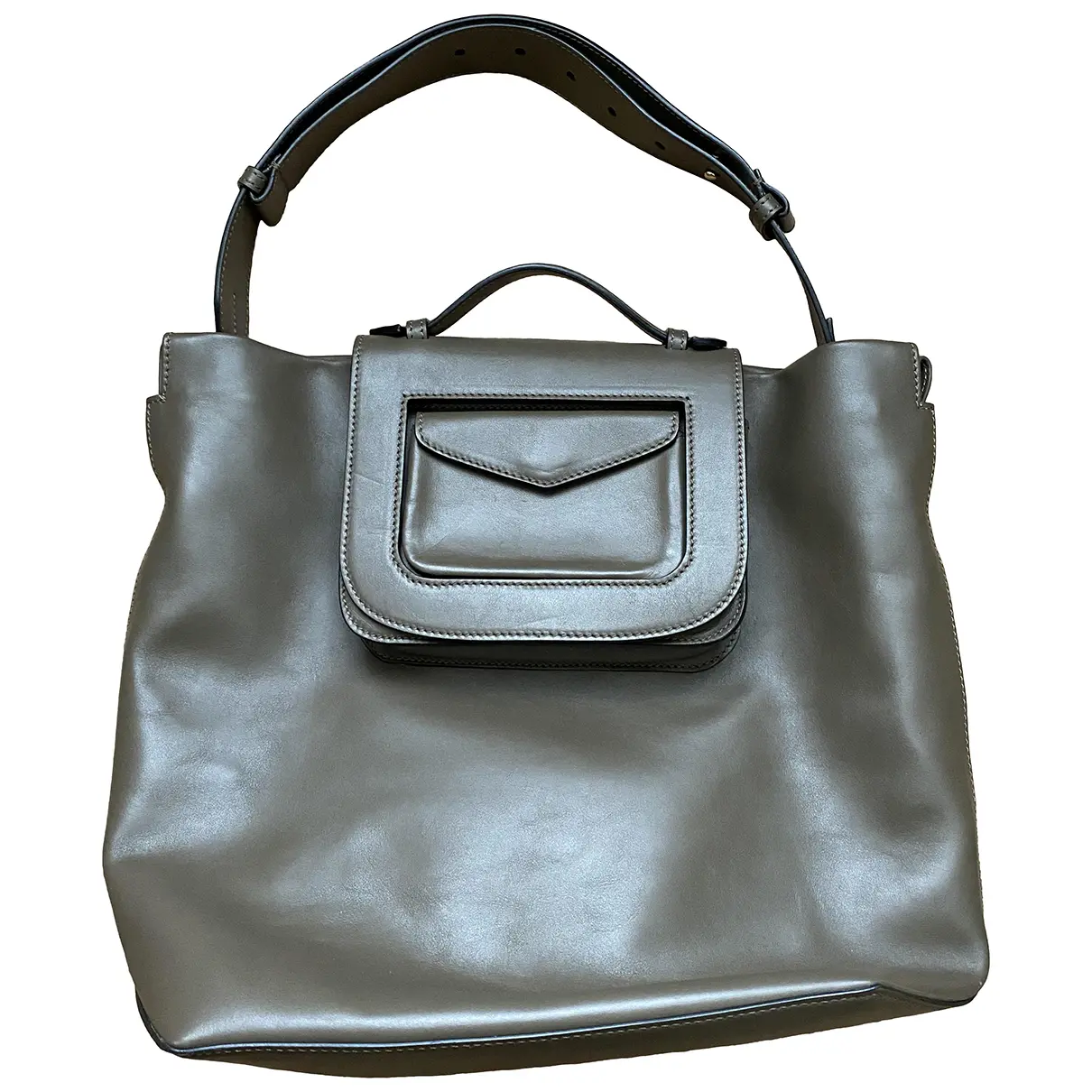 Leather bag Stée